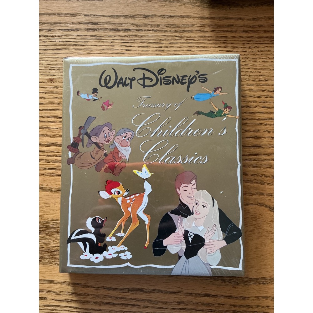 Walt Disney's Treasury of Children's Classics Hardcover Book 1996 Factory Sealed